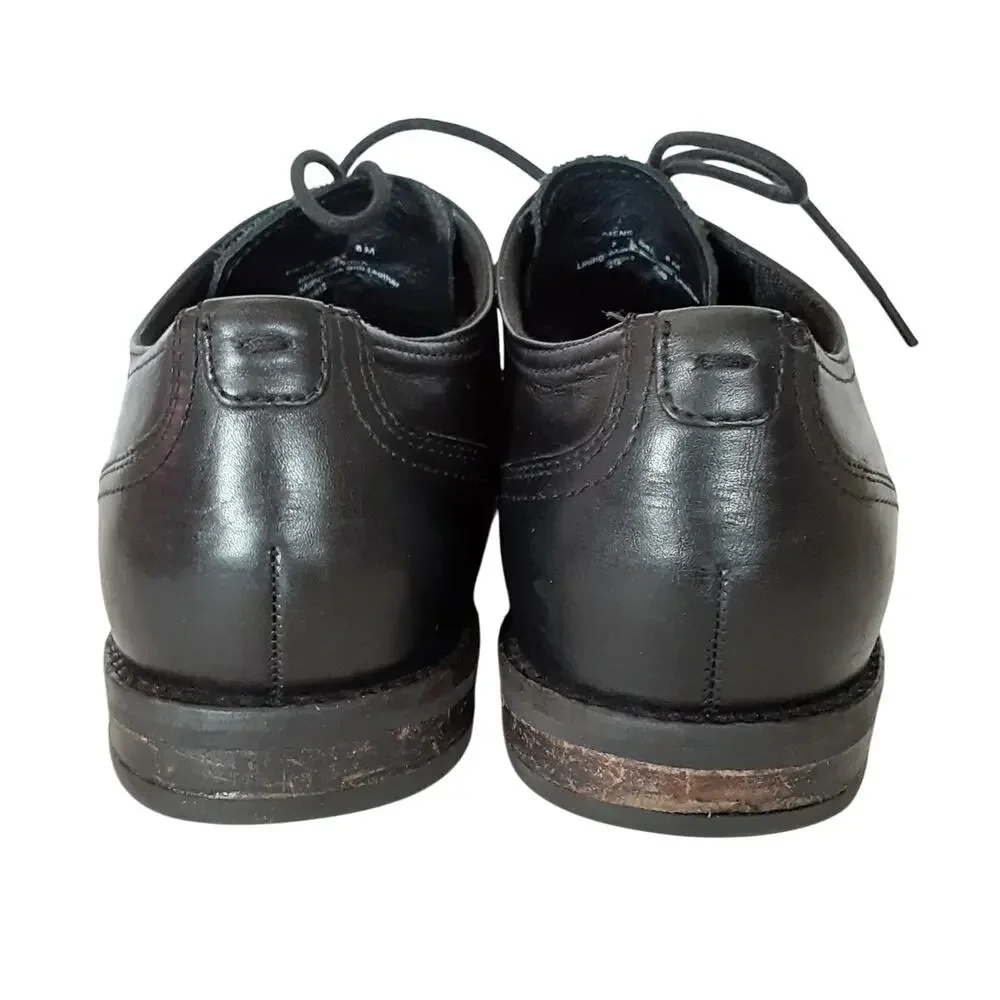 Cole Haan Oxford Dress Shoes Black Wingtip Leather Lace Up Mens 8M Classic